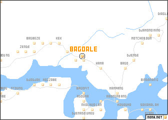 map of Bagoalé