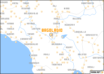 map of Bagoladio