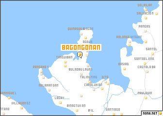 map of Bagongonan