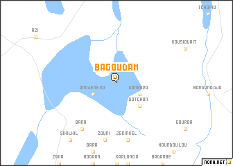 map of Bagoudam