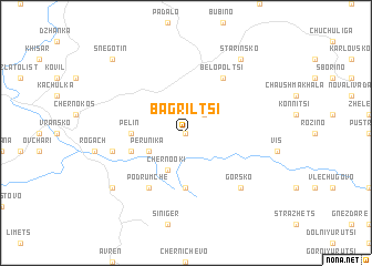 map of Bagriltsi