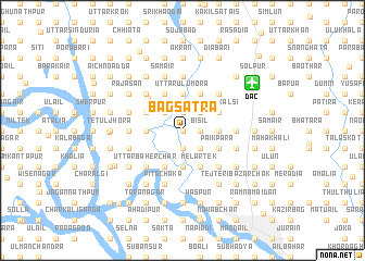 map of Bāgsātra