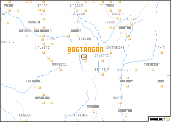 map of Bagtangan