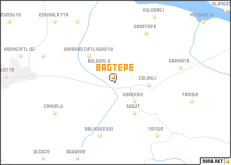 map of Bağtepe