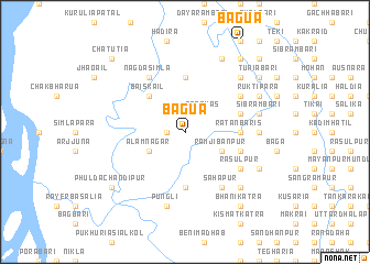 map of Bāgua