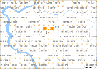 map of Bāgua