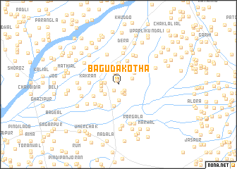 map of Bāgu da Kotha