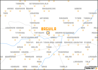 map of Baguila