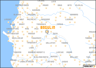 map of Bagulin