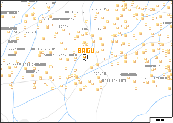 map of Bāgu