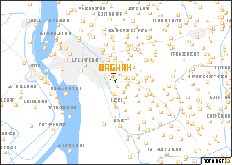 map of Bāgwah