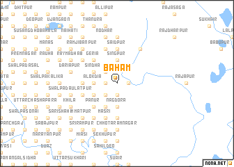 map of Bāhām
