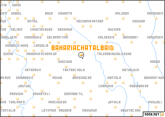map of Baharia Chatalbāid