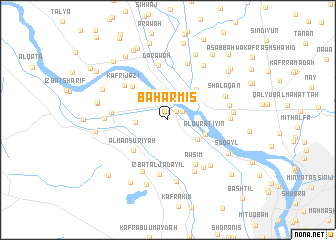 map of Baharmis