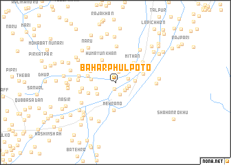 map of Bahār Phulpoto