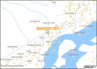 map of Bahār Pitāfi