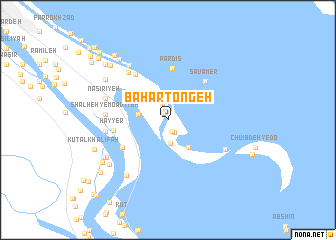 map of Bahār Tongeh