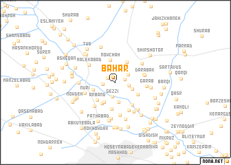 map of Bahār