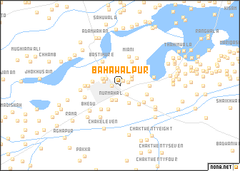 map of Bahāwalpur