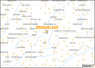 map of Bahāwalpur
