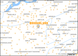 map of Bahāwalwāh