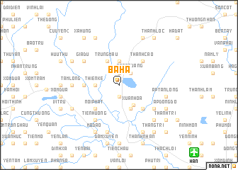 map of Bá Hạ