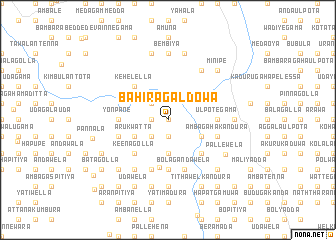 map of Bahiragaldowa