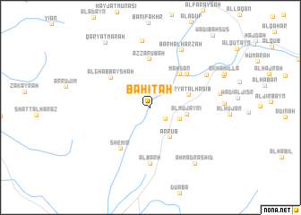 map of Bāhitah