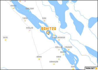 map of Bahitra