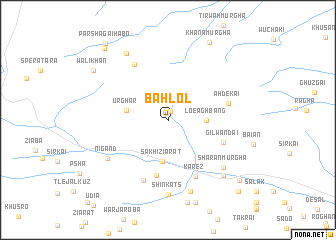 map of Bahlol