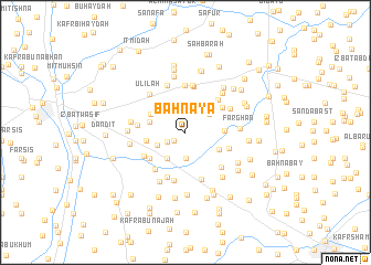 map of Bahnayā