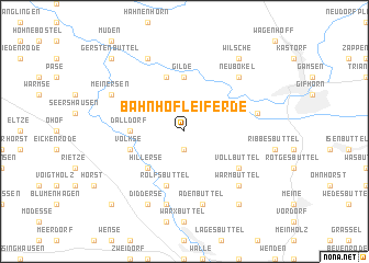 map of Bahnhof Leiferde