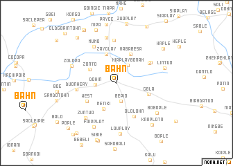 map of Bahn