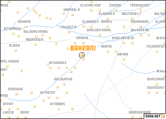 map of Bahrani