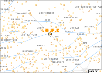 map of Bahupur