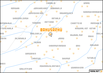 map of Bāhu Sārhu
