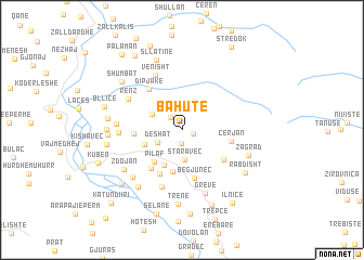 map of Bahutë