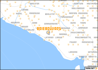 map of Baie Bouvard