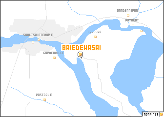 map of Baie de Wasai