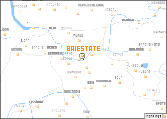 map of Bai Estate
