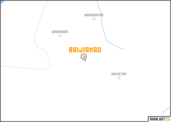 map of Baijiamao