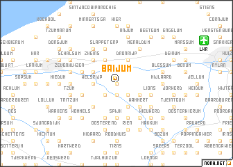 map of Baijum