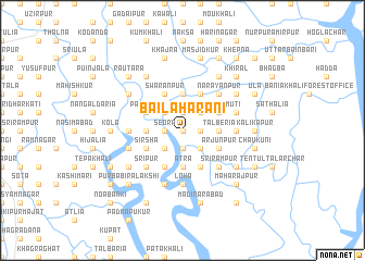 map of Bailāhārāni