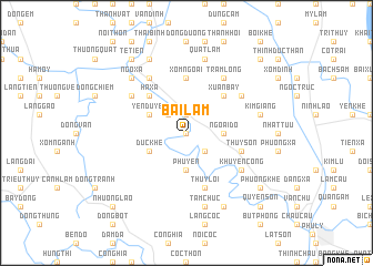 map of Bài Lâm