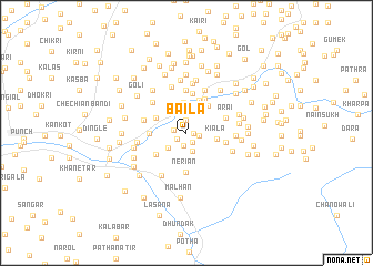 map of Bāila