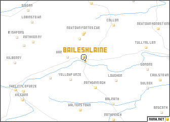 map of Baile Shláine