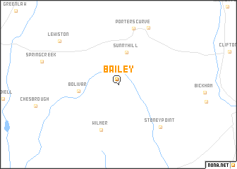 map of Bailey