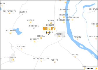map of Bailey