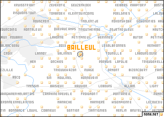 map of Bailleul