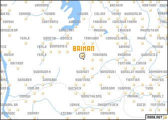 map of Bãi Man